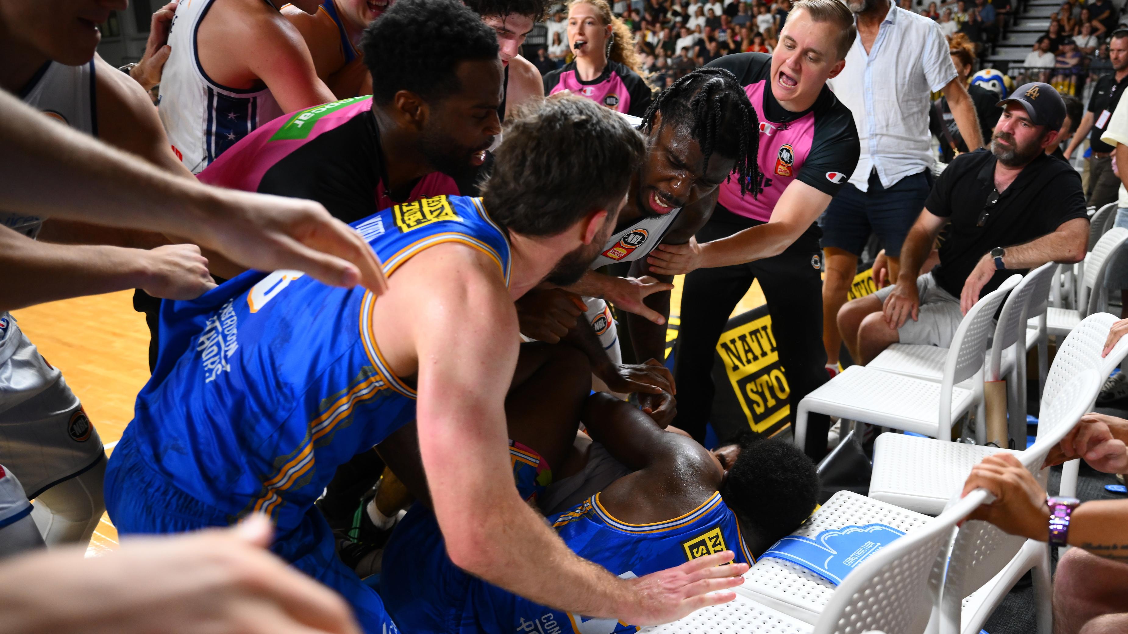 Suspesions and fines accepted following fiery clash