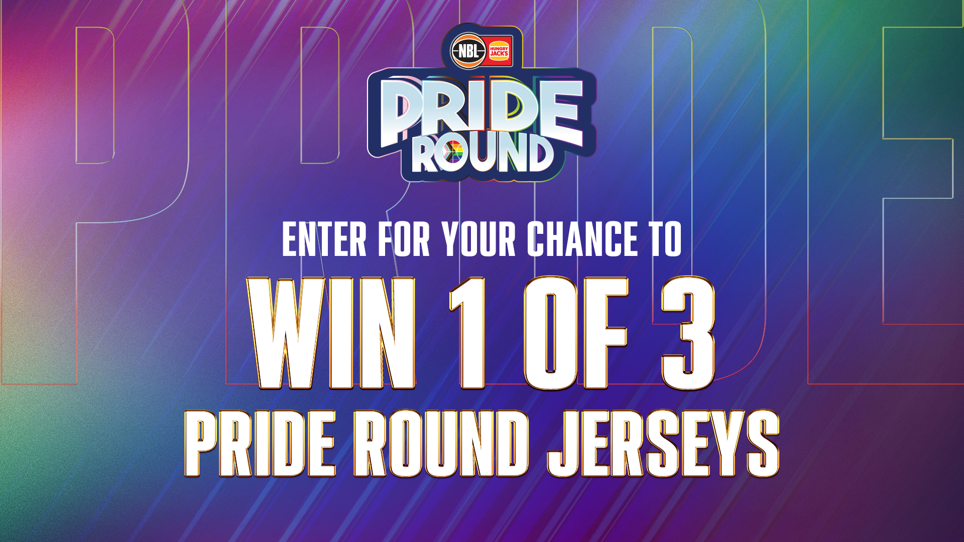 Pride Round - Win 1 of 3 NBL Store Vouchers