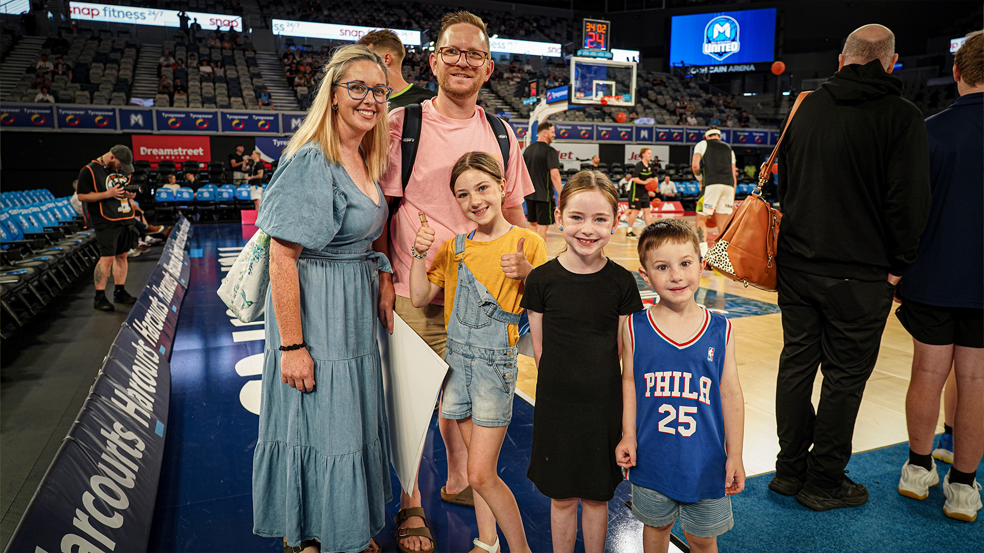 NBL and clubs create special Throwdown experience for Challenge families