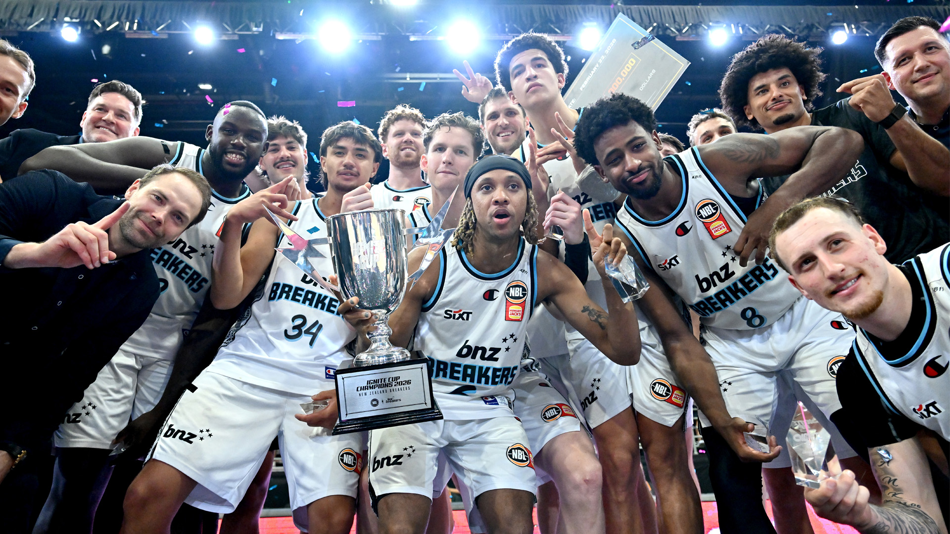 PJC leads Breakers to Ignite Cup crown