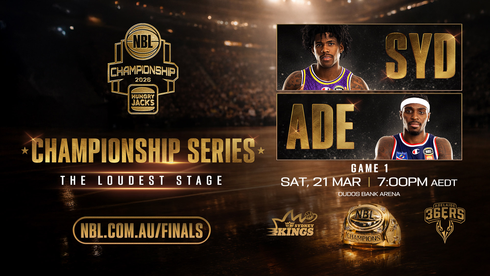 NBL26 Championship Series schedule: Sydney v Adelaide