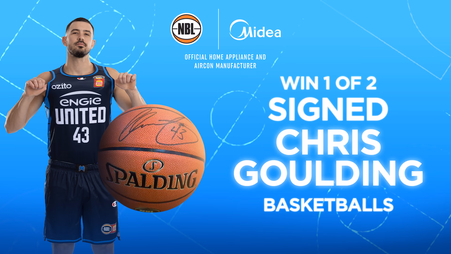 Midea | Win a Signed Chris Goulding Ball