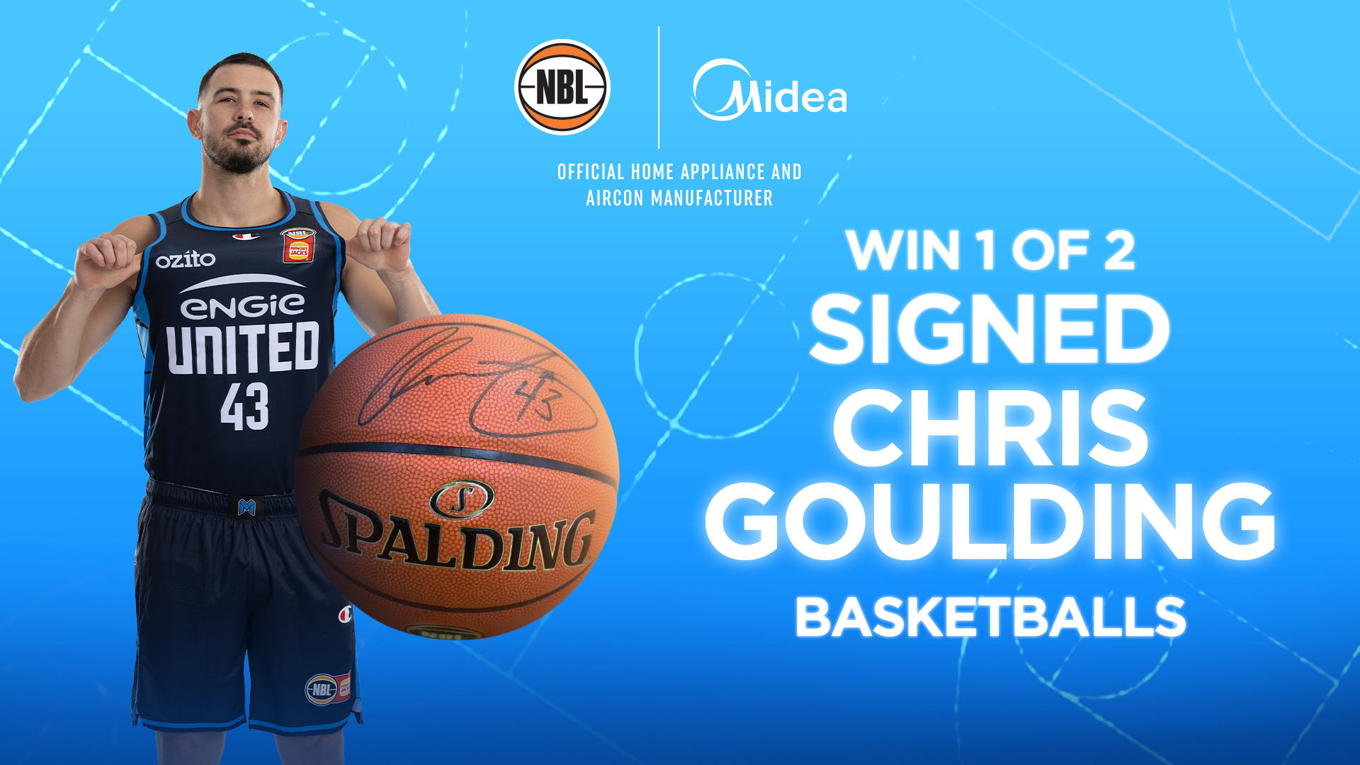 Midea | Win a Signed Chris Goulding Ball