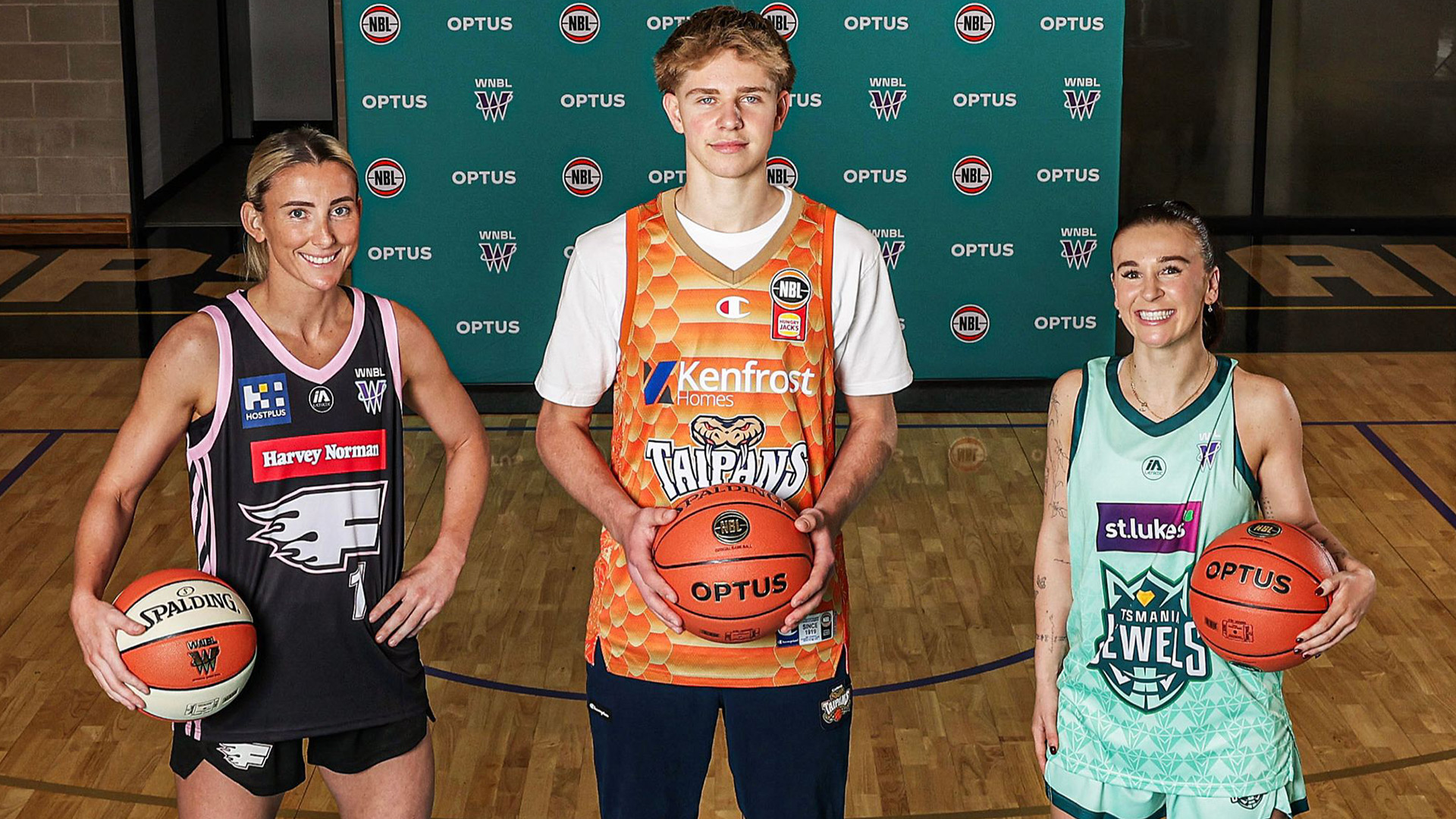 Players embrace Optus vision for the future of hoops