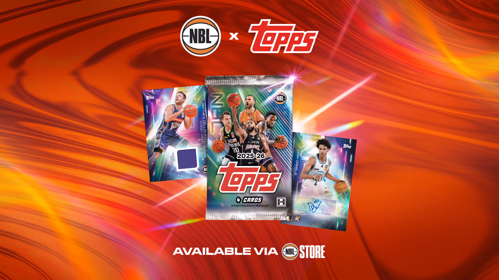 Chase the biggest stars in the new Topps NBL26 Set