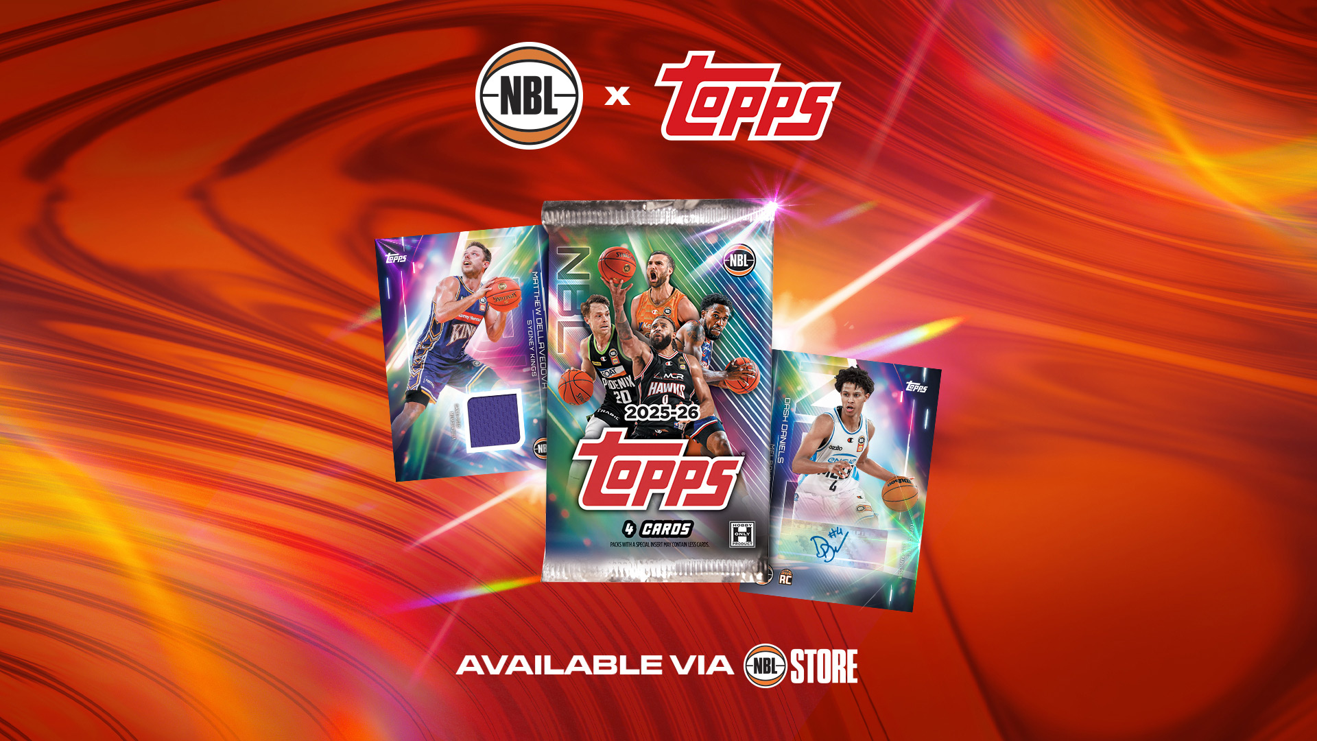 Chase the biggest stars in the new Topps NBL26 Set