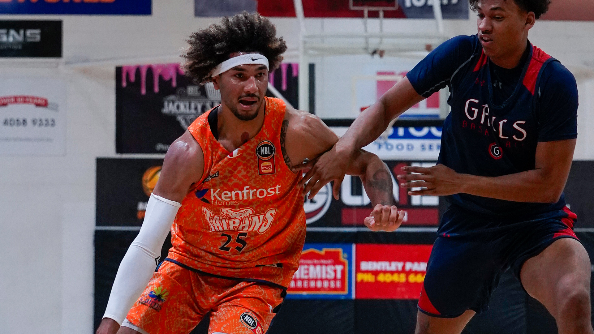 Pinder looking right back home in orange