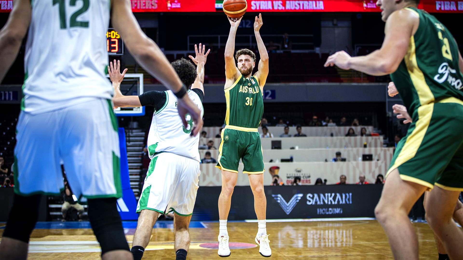 Boomers back court fires against Jordan