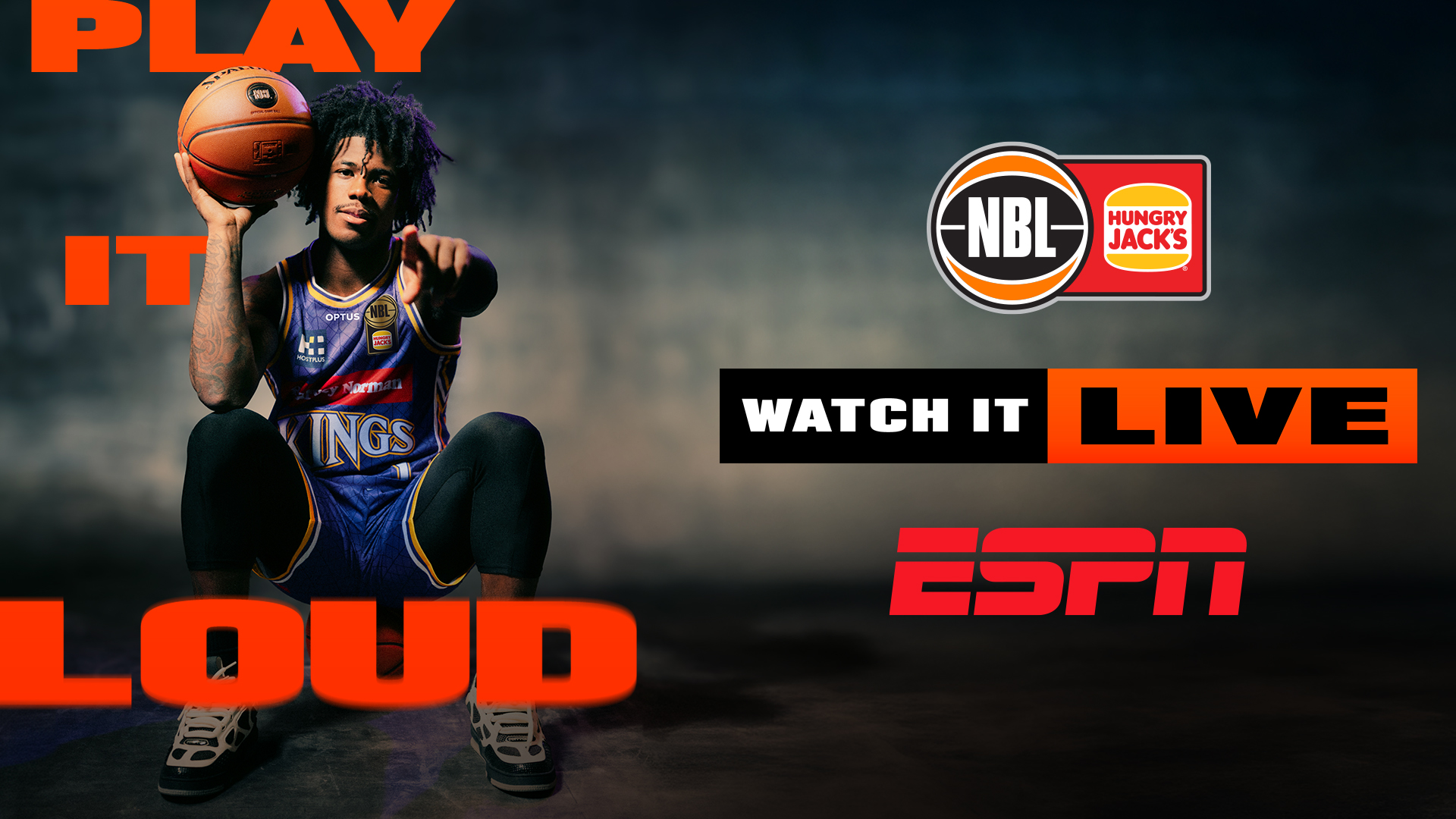PLAY IT LOUD: Hungry Jack's NBL27