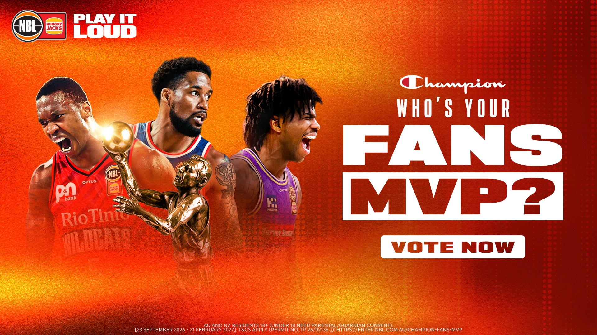 Champion Fans MVP: Vote now & win