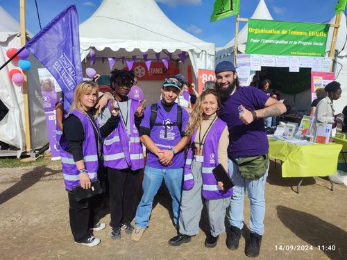 L’Agence Solidaire à la Fête de l’Humanité 2024 : mobilisation, terrain et collecte