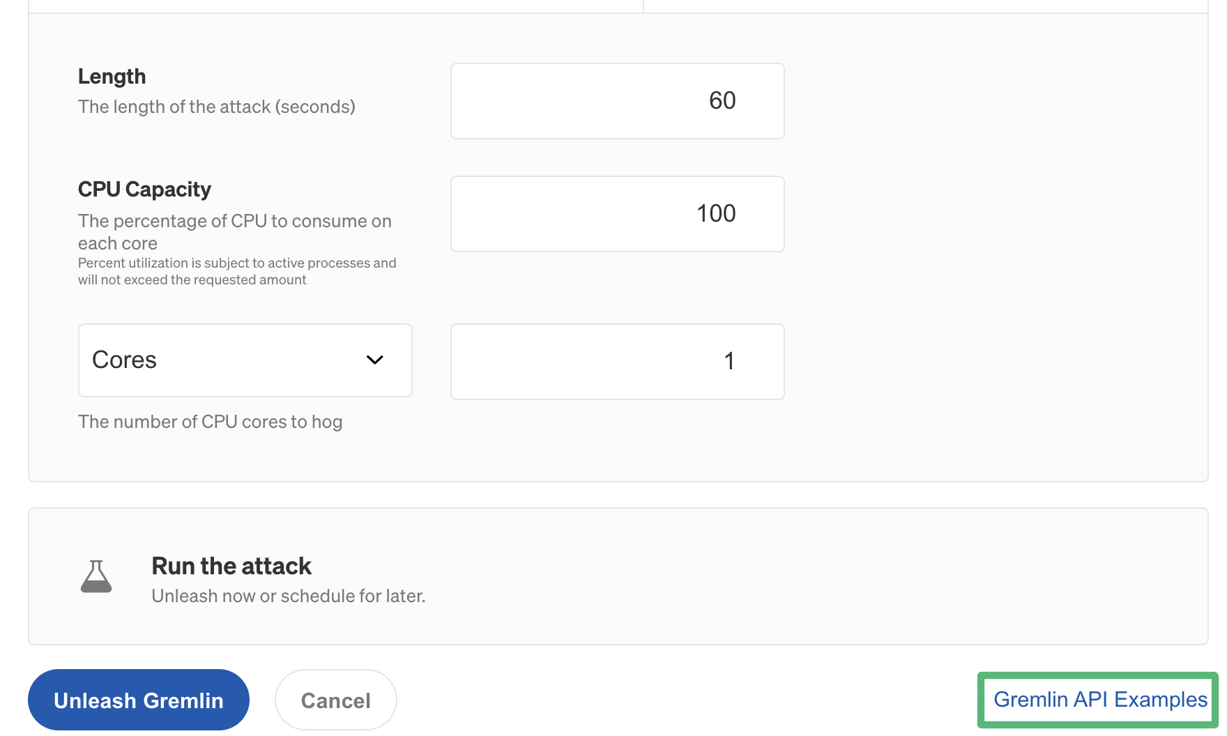 Accessing the Gremlin API Examples in the Gremlin web app