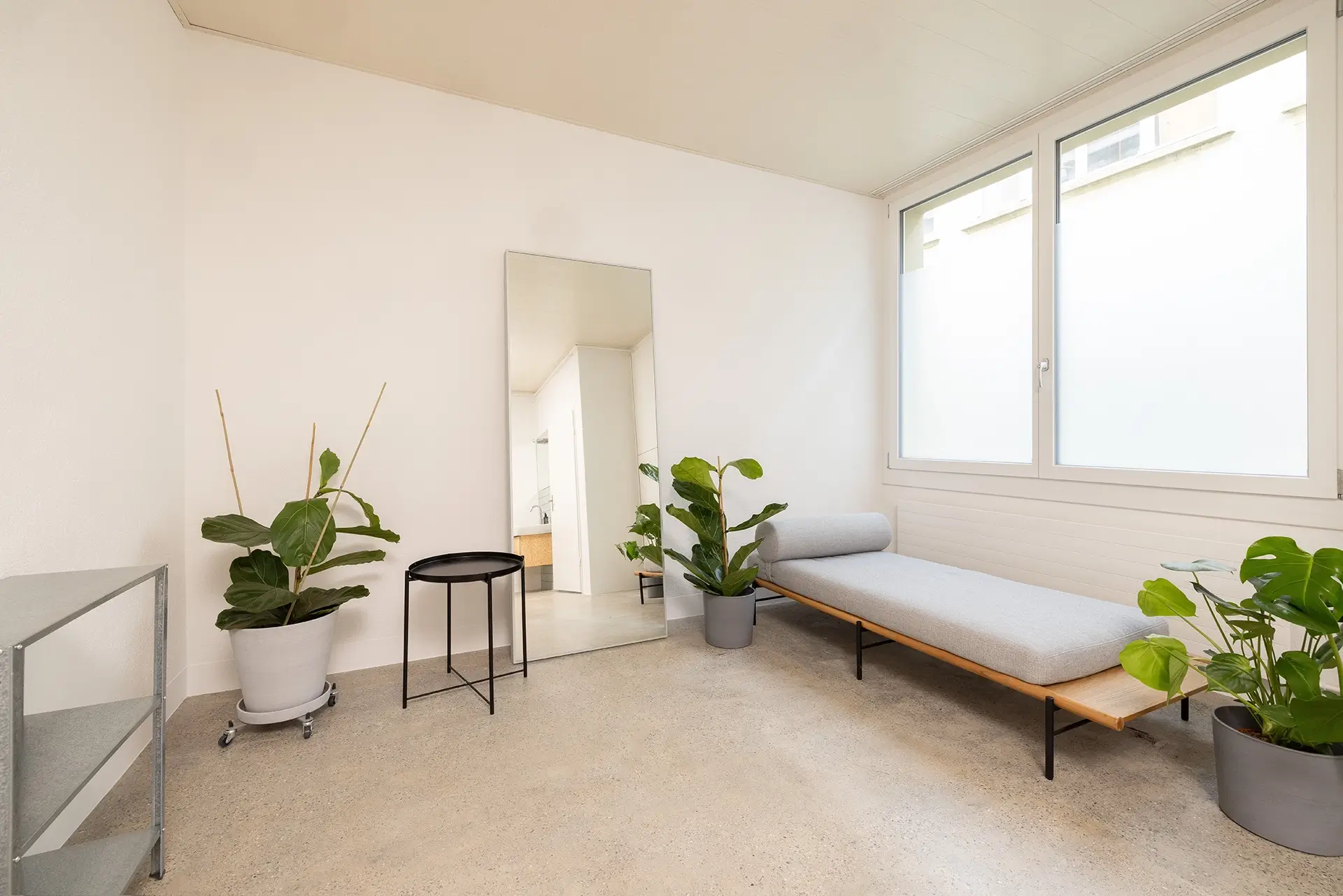 Garderobe mit Daybed