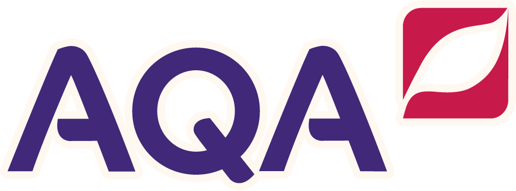 AQA exam board logo.