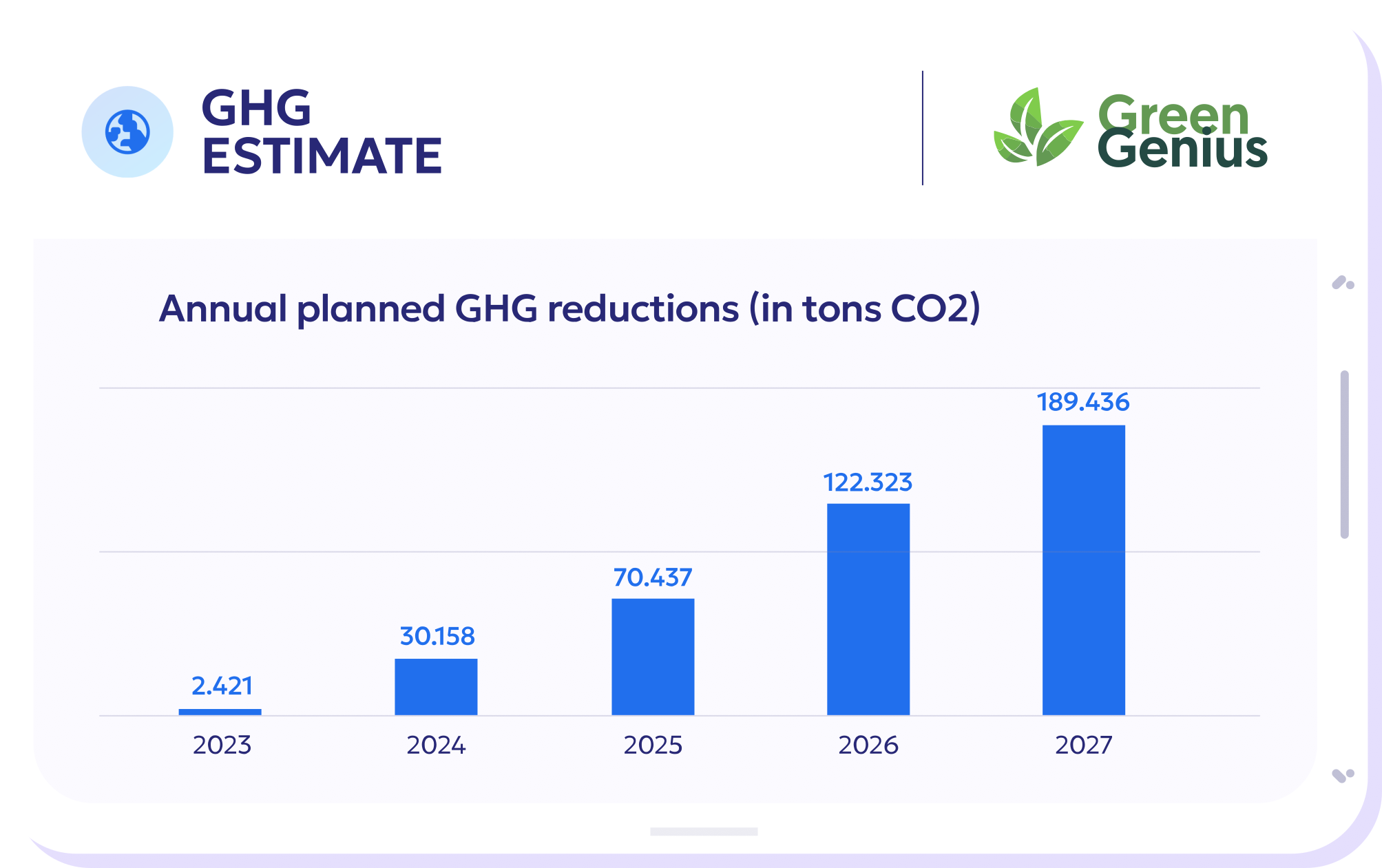 A print screen showcasing the software product