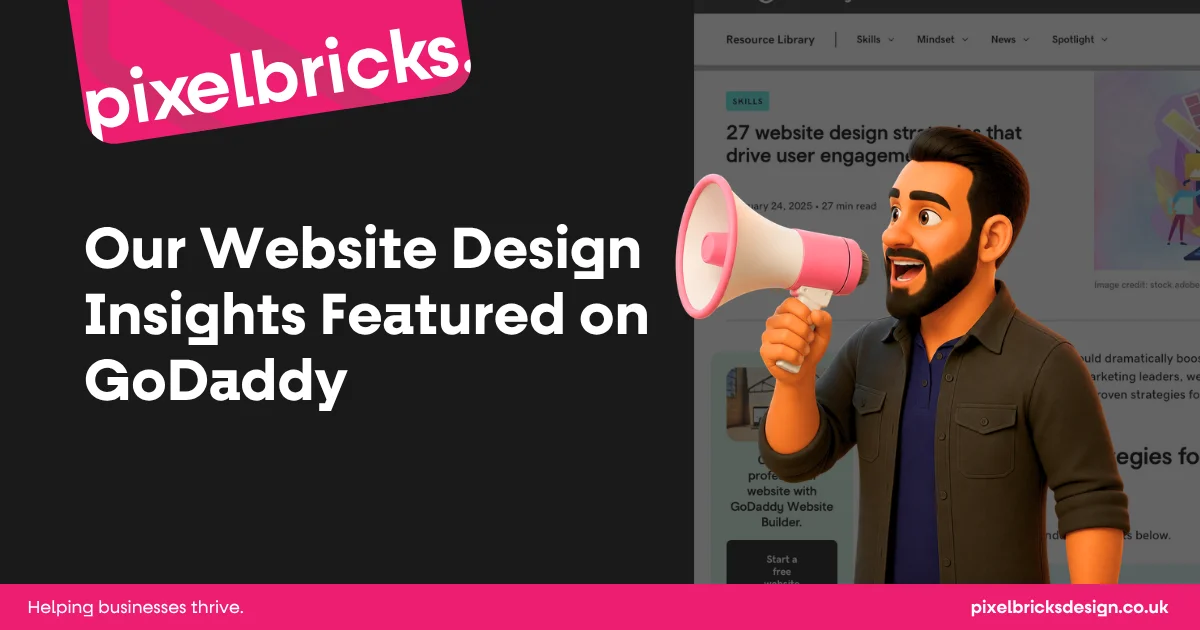 Our Website Design Insights Featured on GoDaddy