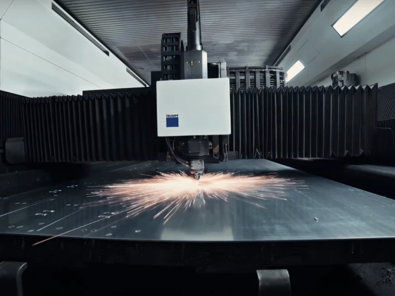 découpe laser pièce métal chez laserprojet normandie