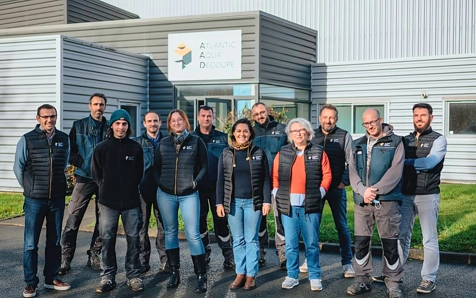 Atlantic Aqua Découpe (AAD) entreprise de Découpe jet d'eau Vendée