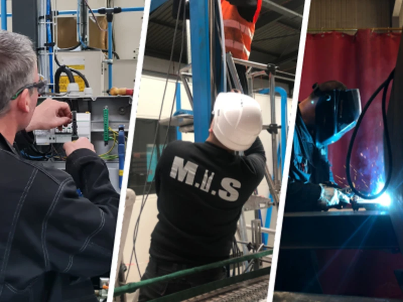 Équipes d'une entreprise de Maintenance industrielle, Fabrication de machines spéciales, Fabrication de machines à Beauvais, Clermont, Compiègne, Senlis