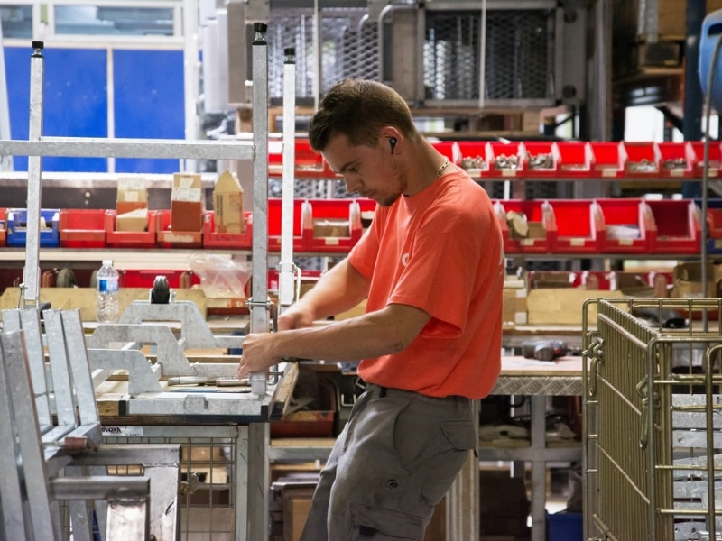 Équipes d'une entreprise de Métallerie, Ingénierie industrielle à Évreux, Les Andelys, Bernay