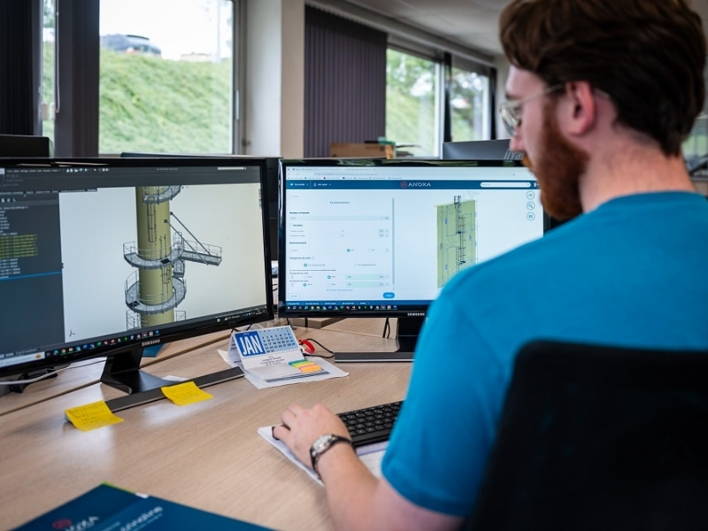 Équipes d'une entreprise de Métallerie, Ingénierie industrielle à Évreux, Les Andelys, Bernay