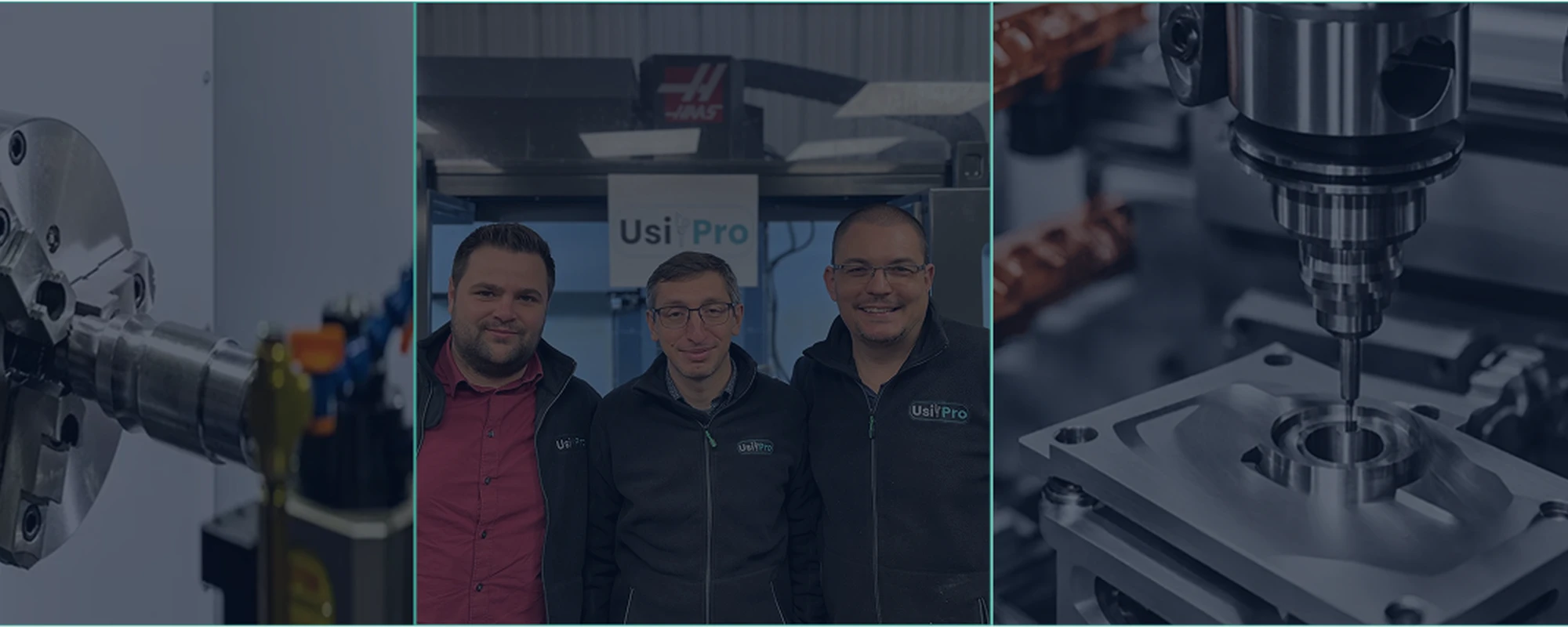 Usi Pro entreprise de Fraisage, Tournage, Soudure, Mécanique de précision, Usinage, Atelier d'usinage Gironde