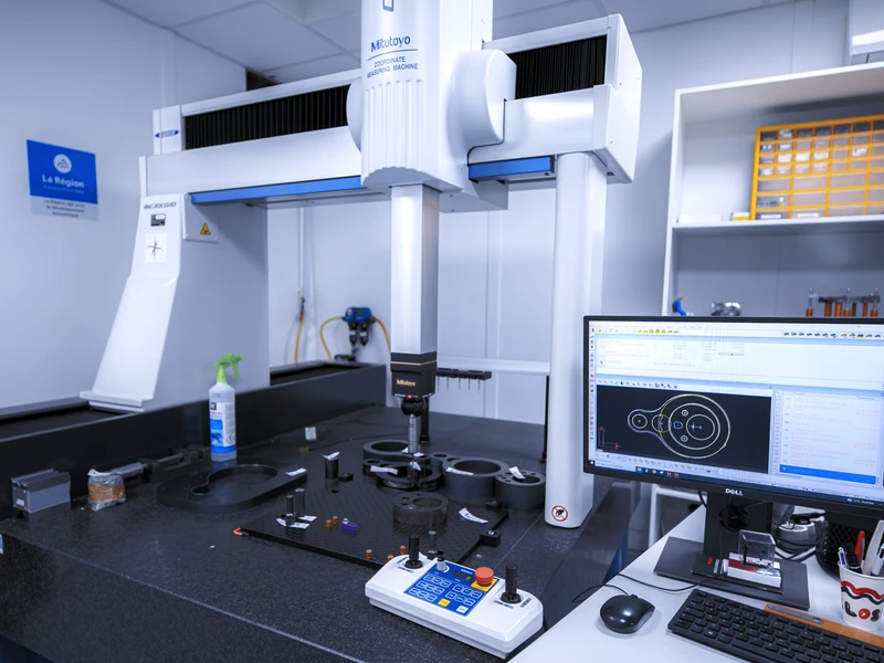 Salariés et locaux de BESACIER : Mécanique de précision, Emboutissage, Usinage, Atelier d'usinage - Rhône