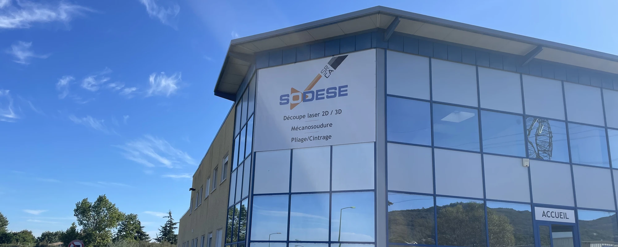SODESE SRCA entreprise de Découpe laser, Emboutissage, Soudure Drôme