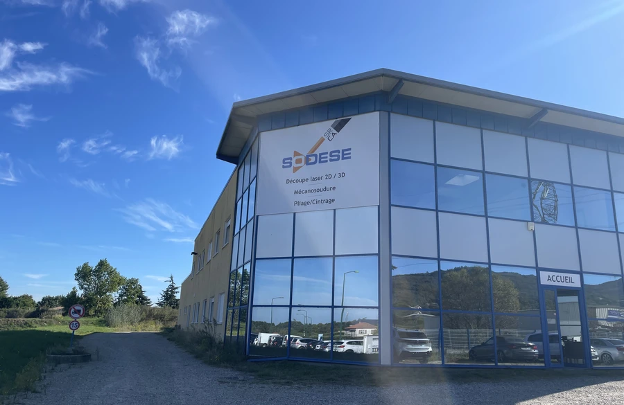 SODESE SRCA entreprise de Découpe laser, Emboutissage, Soudure Drôme