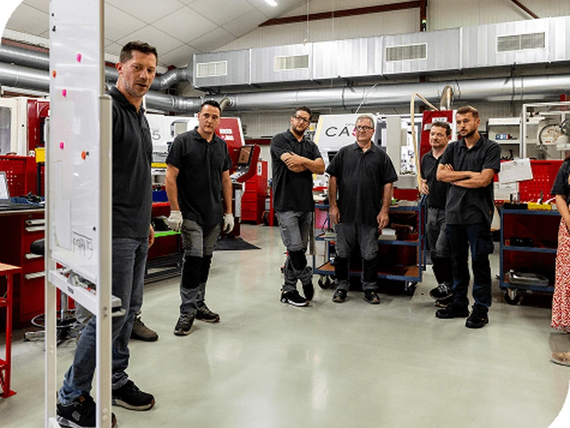 Équipes d'une entreprise de Fabrication d'outils, Affutage à Colmar, Altkirch, Mulhouse, Thann