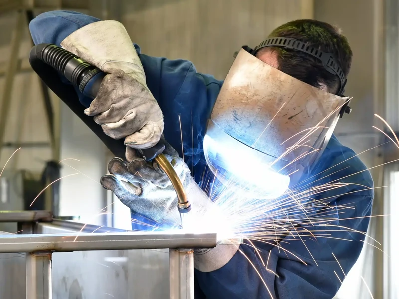 Salariés et locaux de Poncin Métal : Tôlerie, Chaudronnerie, Découpe laser, Soudure, Prototypage - Rhône