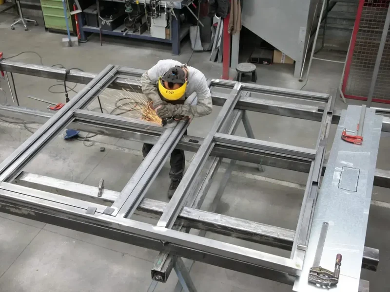 Équipes d'une entreprise de Métallerie à Bourg-en-Bresse, Nantua, Belley, Gex