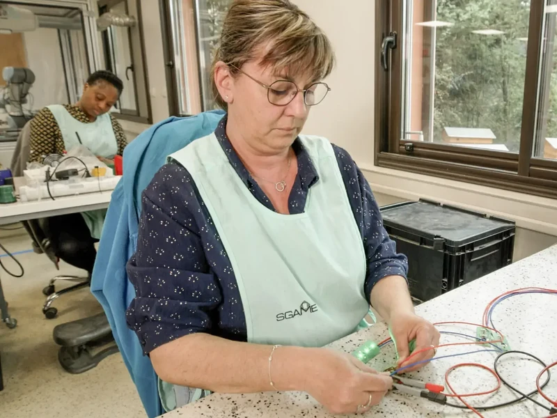 Salariés et locaux de SGAME :  - Rhône