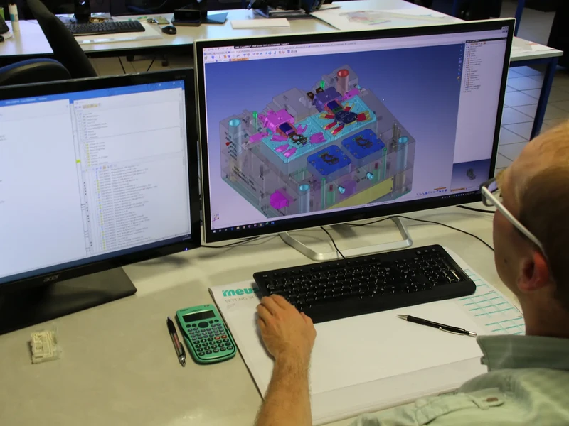 Équipes d'une entreprise de Fabrication de moules et outillages à Bourg-en-Bresse, Nantua, Belley, Gex