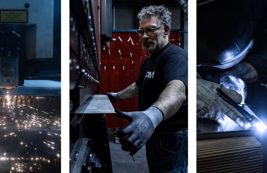 Poncin Métal entreprise de Tôlerie, Chaudronnerie, Découpe laser, Soudure, Prototypage, Découpe, Découpe métal, Découpe aluminium, Découpe inox, Découpe acier Rhône