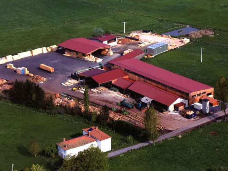 ELP Bois - Scierie auvergnate spécialisée dans le sciage de résineux pour charpente et emballage