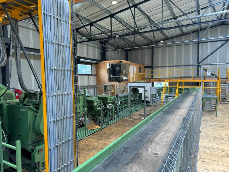 Salariés et locaux de ELP Bois : Scierie - Puy-de-Dôme