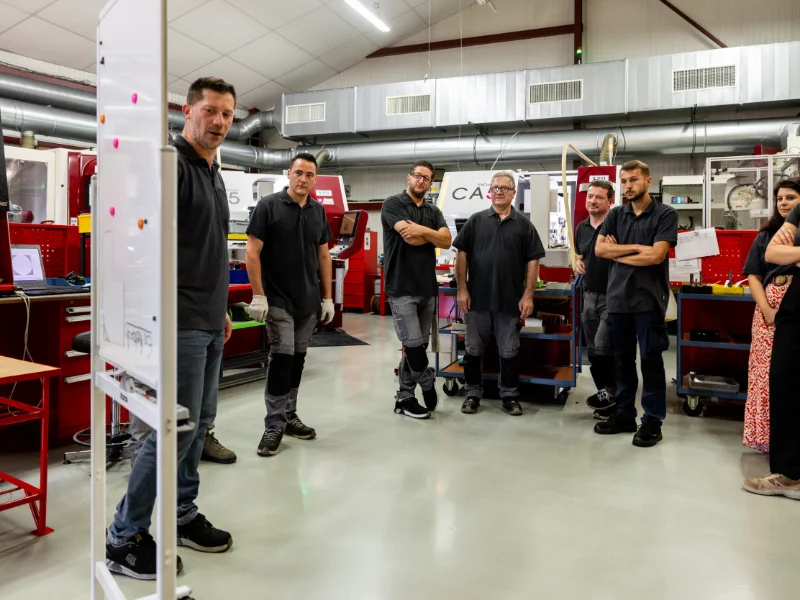 Équipes d'une entreprise de Affutage, Fabrication de moules et outillages à Chaumont, Langres, Saint-Dizier