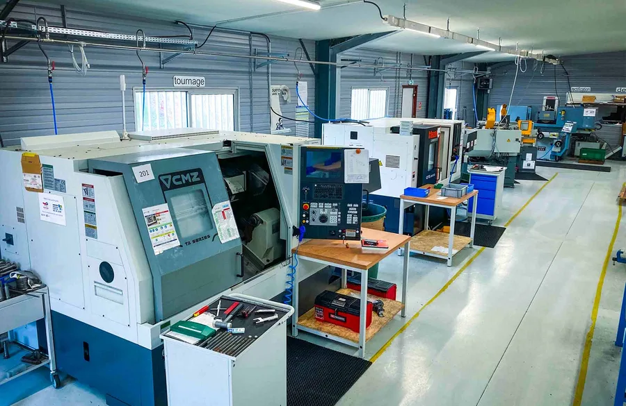 École de Production Maurice Leroux entreprise de Mécanique de précision, Usinage, Atelier d'usinage Loir-et-Cher