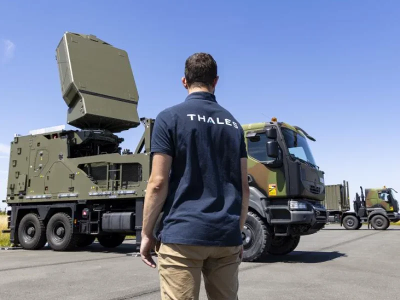 Salariés et locaux de Thales :  - Hauts-de-Seine