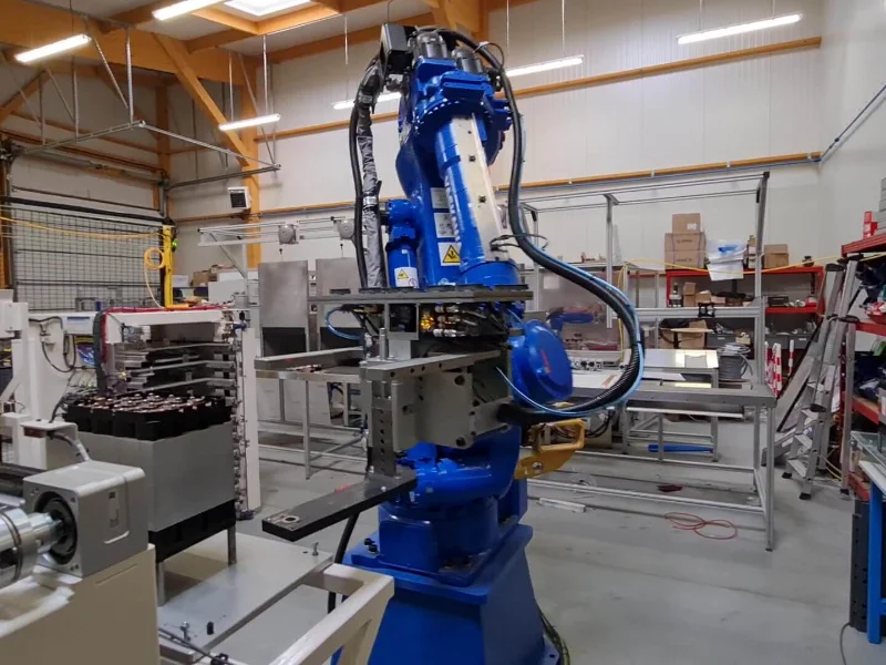 CIM Atlantique - Intégration de robotique, vision industrielle et machines spéciales d’assemblage