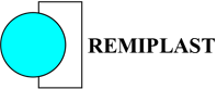 Logo REMIPLAST - Fabrication de moules et outillages, Injection plastique à Saint Aubin lès Elbeuf (Seine-Maritime 76 - Normandie) près de Rouen, Dieppe, Le Havre