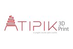 Logo Atipik 3D Print - Impression 3D, Prototypage, Fabrication additive à Montsûrs (Mayenne 53 - Pays de la Loire) près de Laval, Mayenne, Château-Gontier