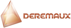 Logo DEREMAUX - Mécanique de précision, Usinage, Atelier d'usinage à Aumale (Seine-Maritime 76 - Normandie) près de Rouen, Dieppe, Le Havre