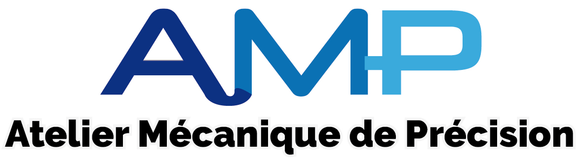 Logo AMP Atelier Mecanique de Precision - Usinage, Mécanique de précision, Atelier d'usinage à Roëzé-sur-Sarthe (Sarthe 72 - Pays de la Loire) près de Le Mans, La Flèche, Mamers