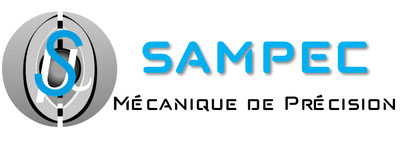 Logo SAMPEC - Mécanique de précision, Usinage à Saint-Felix-de-Lunel (Aveyron 12 - Occitanie) près de Rodez, Millau, Villefranche-de-Rouergue