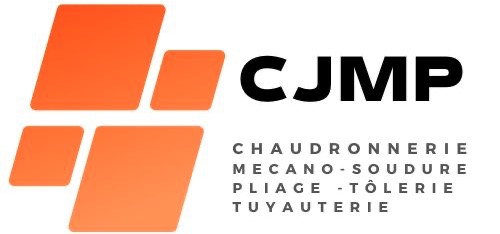 Logo CJMP - Chaudronnerie, Tôlerie, Mécano-soudure, Tuyauterie, Pliage de tôle à Jassans-Riottier (Ain 01 - Auvergne-Rhône-Alpes) près de Bourg-en-Bresse, Nantua, Belley, Gex
