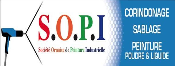 Logo SOPI (Sté Ornaise de Peinture Industrielle) - Peinture industrielle à Chanu (Orne 61 - Normandie) près de Alençon, Argentan, Mortagne-au-Perche