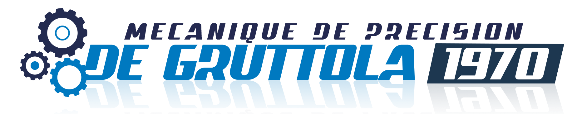 Logo DE GRUTTOLA - Usinage, Mécanique de précision, Tournage, Fraisage à Sausheim (Haut-Rhin 68 - Grand-Est) près de Colmar, Altkirch, Mulhouse, Thann