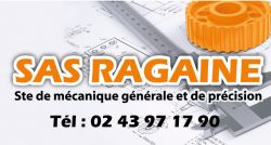 Logo RAGAINE - Mécanique générale, Mécanique de précision, Tournage, Fraisage, Usinage, Atelier d'usinage à MAMERS (Sarthe 72 - Pays de la Loire) près de Le Mans, La Flèche, Mamers